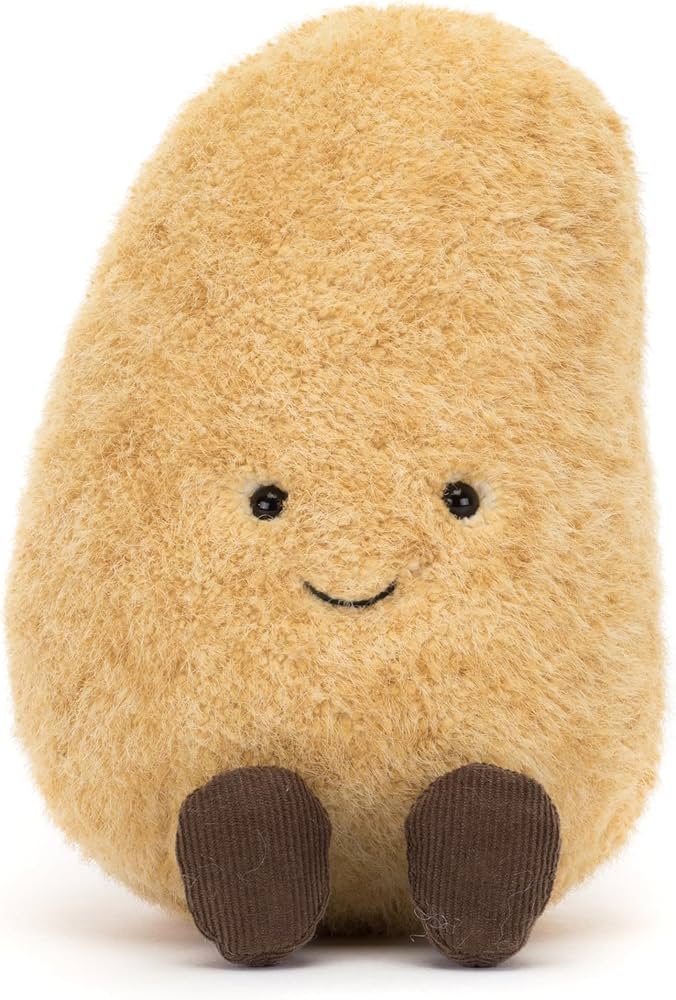 Amazon.co.jp: Jellycat Amuseables ポテトぬいぐるみ 7.5インチ